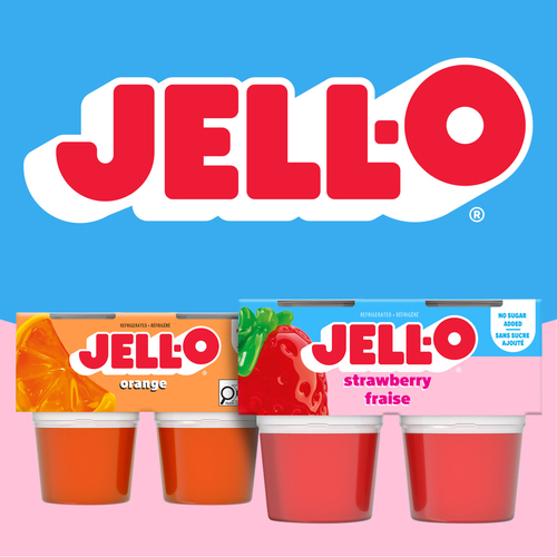Buy Jell-O Sugar-Free Gel Snacks Strawberry 356 g | IGA