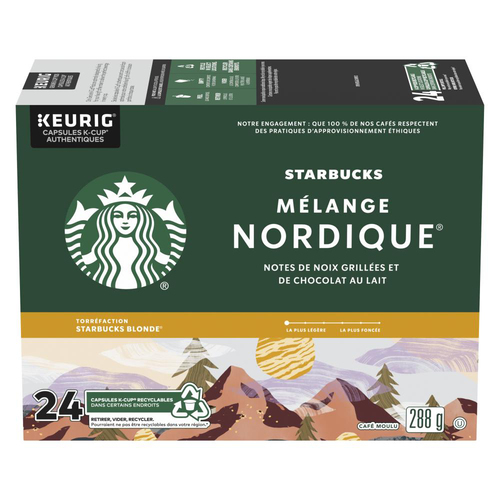 Buy Starbucks Coffee Pods True North Blend K-Cups 24 Pods | Sobeys Inc.