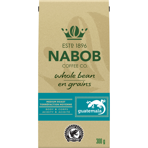 Nabob Whole Bean Coffee 100% Colombian Medium Roast