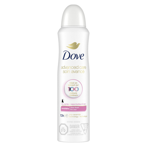 Buy Dove Advanced Care Dry Spray Antiperspirant Clear Finish Scent