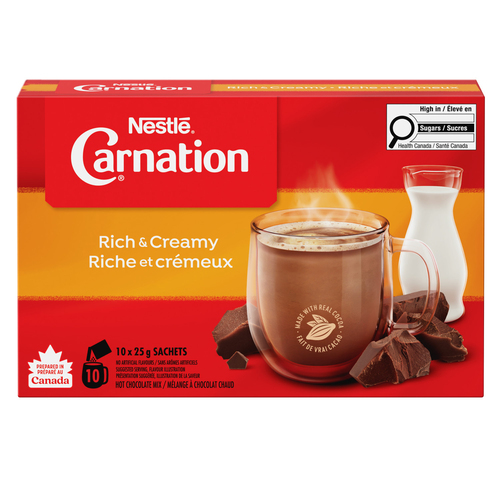Carnation Hot Chocolate Rich And Creamy