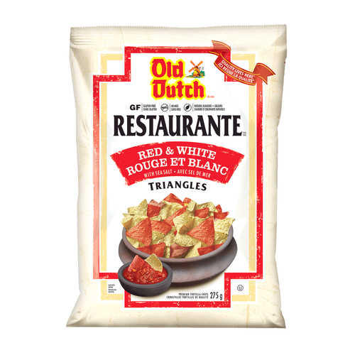 Old Dutch Restaurante Gluten-Free Tortilla Chips Original Sea Salt