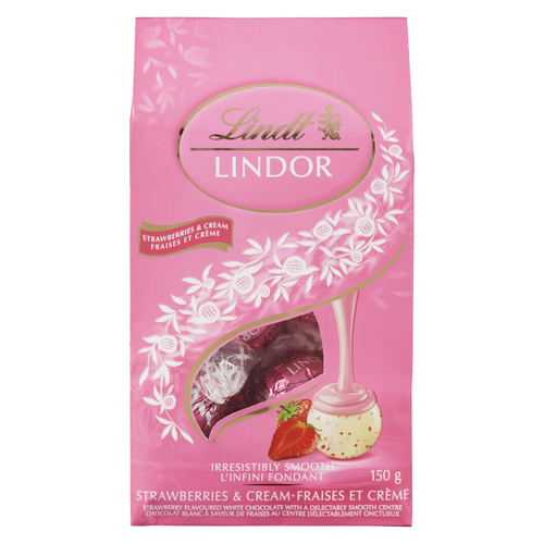 Lindt Lindor Chocolates - Strawberry Cream