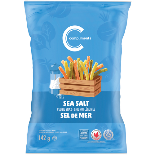 Compliments Sea Salt Veggie Snax