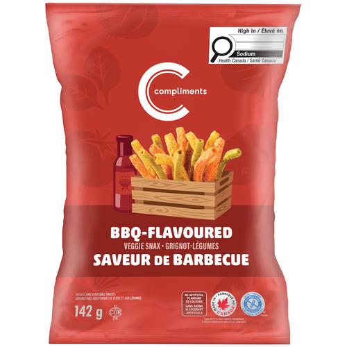 Compliments Compliments Veggie Snax BBQ Flavoured