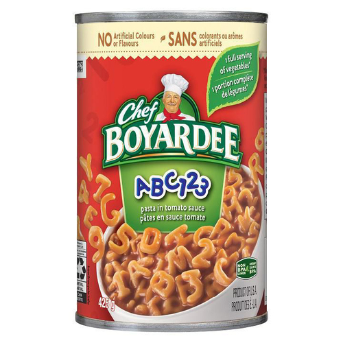 Chef Boyardee Canned Pasta in Tomato Sauce