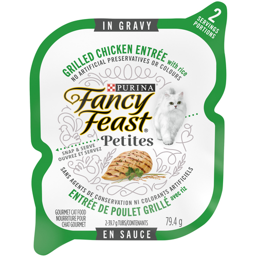 Fancy Feast Petites Grilled Chicken Entrée In Gravy