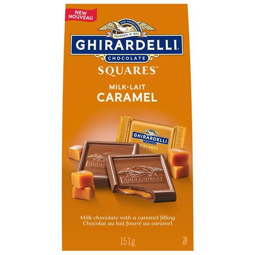 Lindt Milk Chocolate Caramel Squares