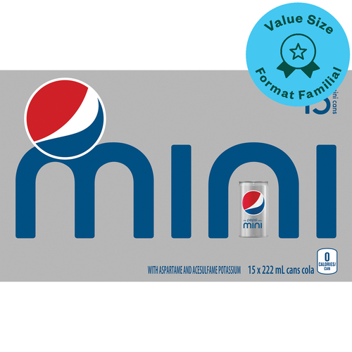 Pepsi Diet Soft Drink Mini
