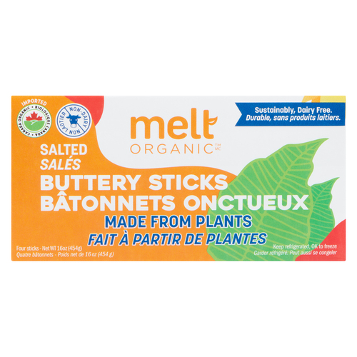 Buy Melt Organic Vegan Sticks Butter 454 g | Thrifty Foods