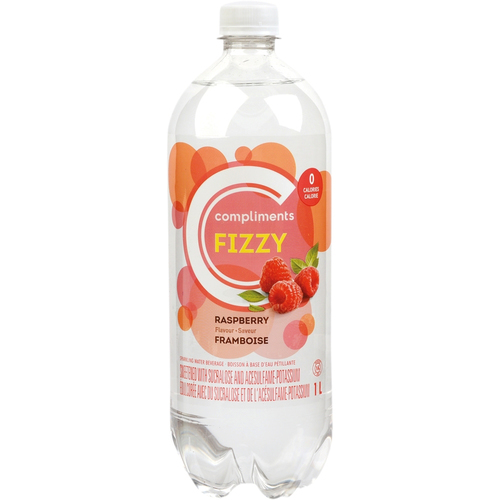 Compliments Sparkling Water Fizzy Peach