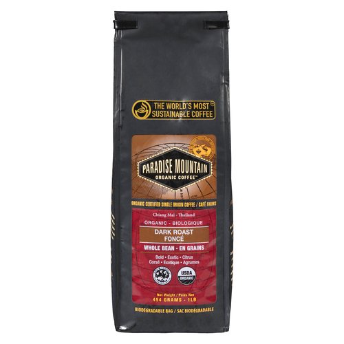 Paradise Mountain Organic Ground Coffee Dark Roast