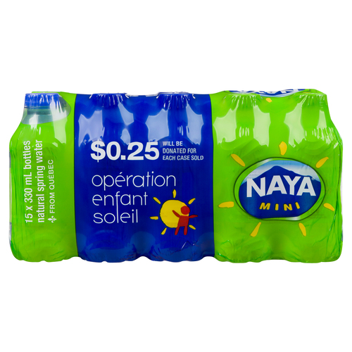 Buy Naya Mini Natural Spring Water 15 x 330 ml (bottles) | IGA