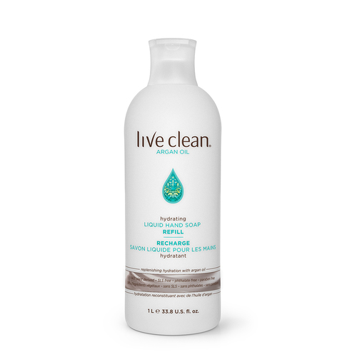 Buy Live Clean Liquid Hand Soap Argan Oil 1 l | IGA