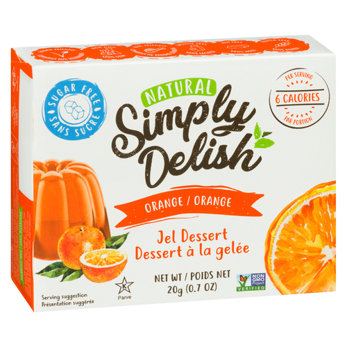 Buy Simply Delish Orange Jel Dessert 20 g | Thrifty Foods