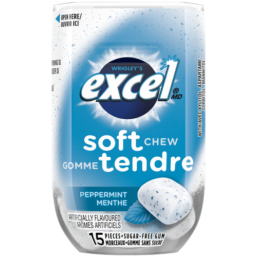 Buy Excel Sugar Free Soft Chew Chewing Gum Peppermint Flavoured