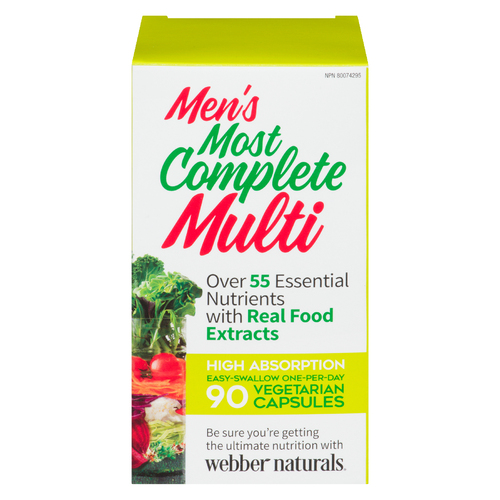 Webber Naturals Men's Most Complete Vegetarian
