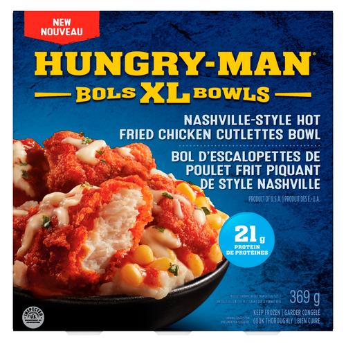 Hungry-Man® XL Bowls - Nashville-Style Hot Fried Chicken Cutlettes Bowl