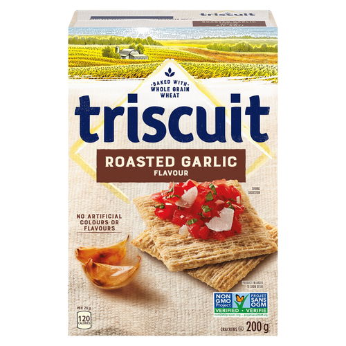 Triscuit Roasted Garlic Crackers
