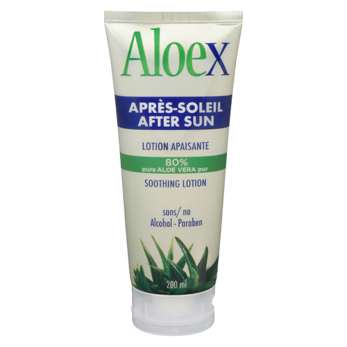 Buy Aloex Soothing Lotion After Sun 80% Aloe Vera 200 ml | IGA