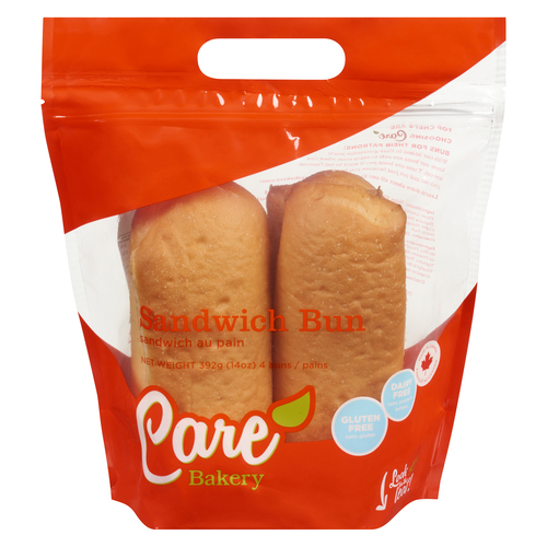 Care Bakery Gluten-Free Sandwich Bun