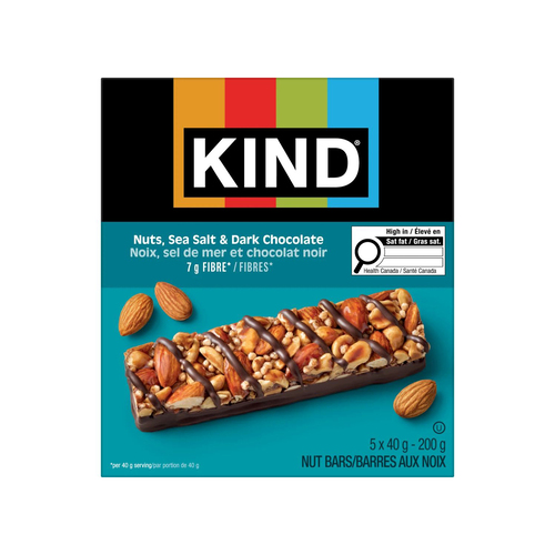 Kind Gluten-Free Nut Bar Almond Sea Salt and Dark Chocolate