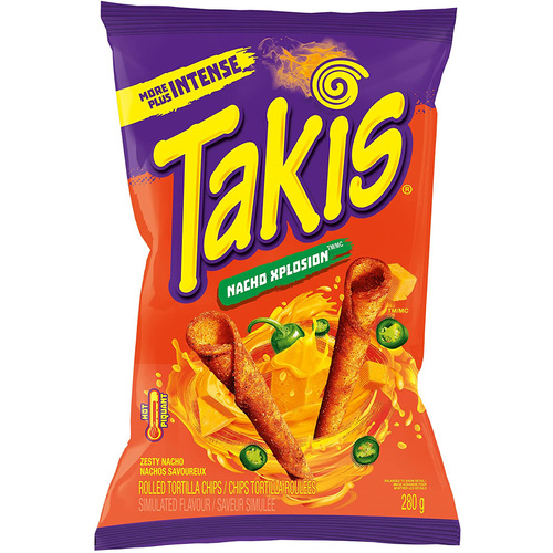 Barcel Takis Xplosion Hot Tortilla Chips