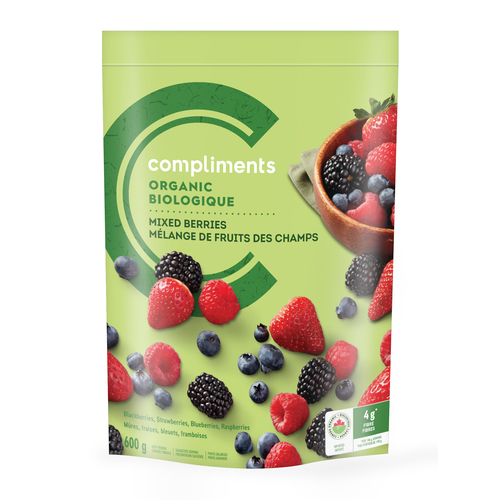 Compliments Organic Frozen Mixed Berries