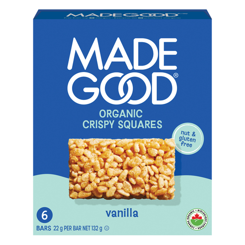 MadeGood Vanilla Crispy Squares