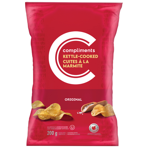 Compliments Kettle Chips Original