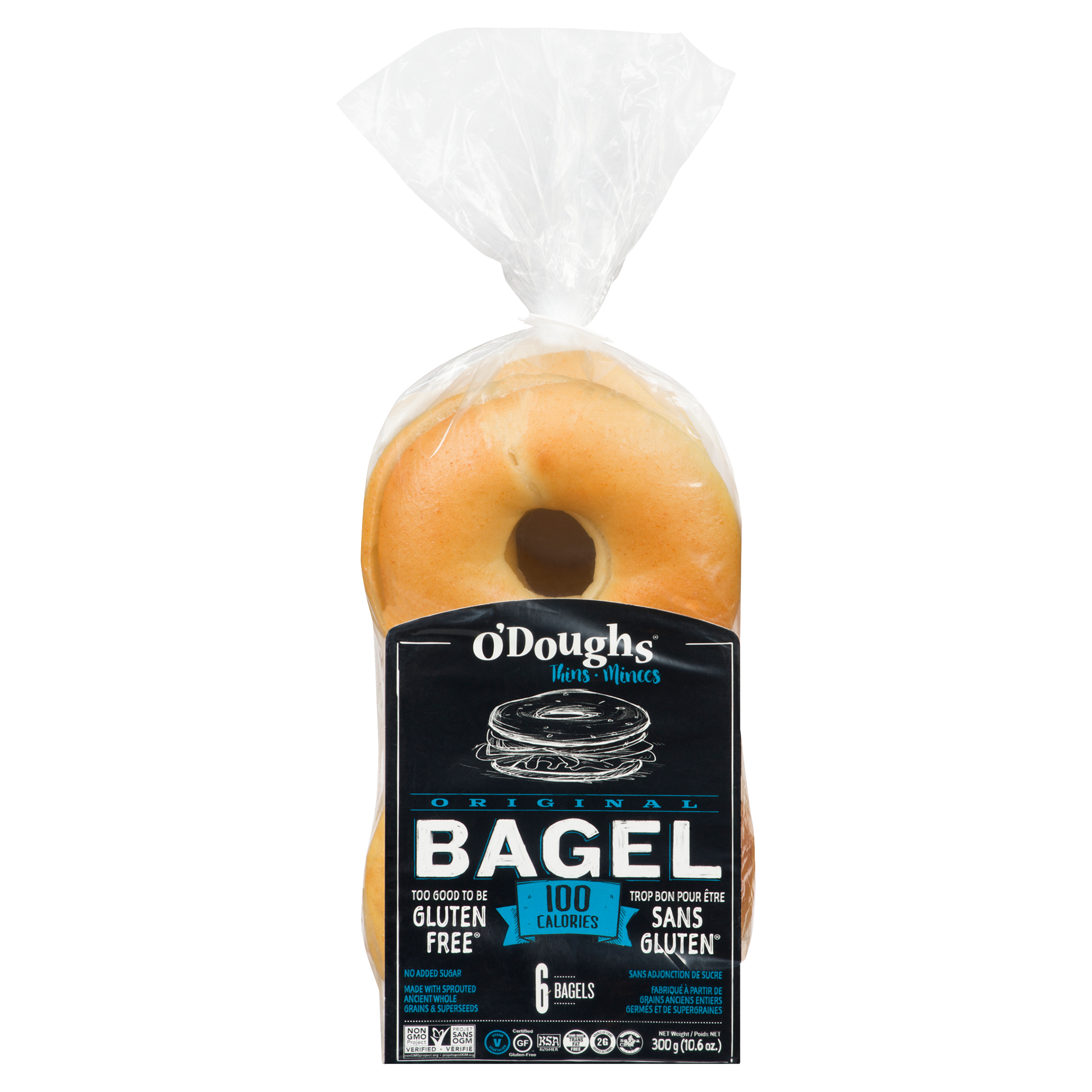 O'Doughs Gluten-Free Bagel Original