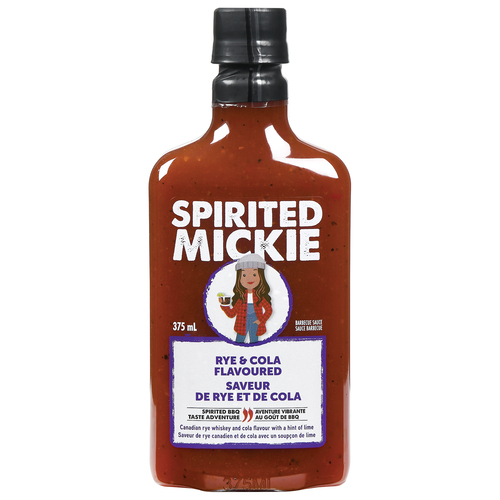 Compliments Spirited Mickie BBQ Sauce Rye And Cola