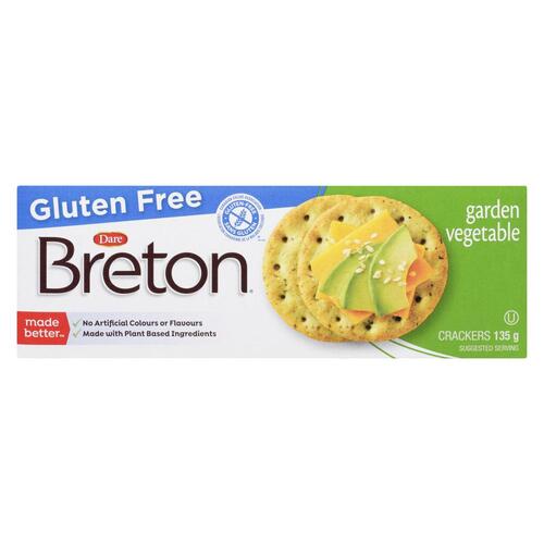 Breton Garden Vegetable Crackers