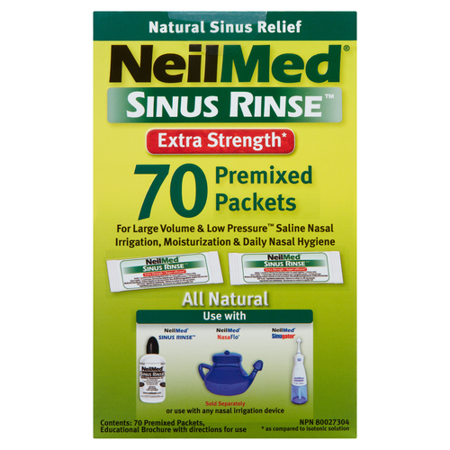 Buy NeilMed Hypertonic Sinus Rinse Refills 70 EA | Sobeys Inc.