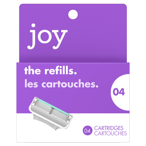 Buy Joy Five-Bladed Razor Cartridges Refills 4 Pack | Sobeys Inc.