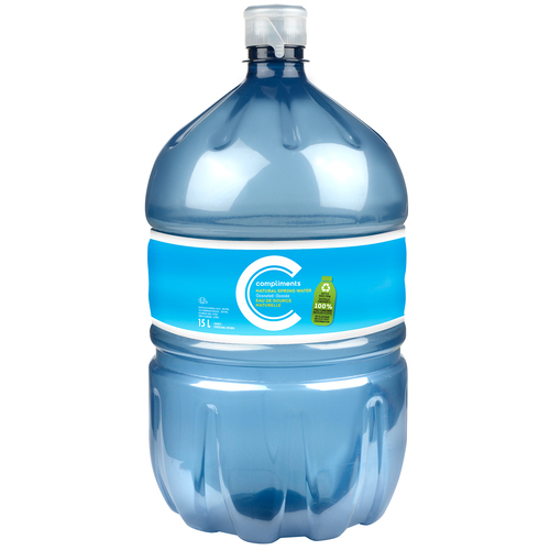 Compliments Spring Water