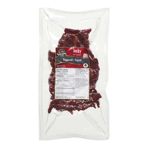 Grimms Fine Foods Peppered Beef Jerky