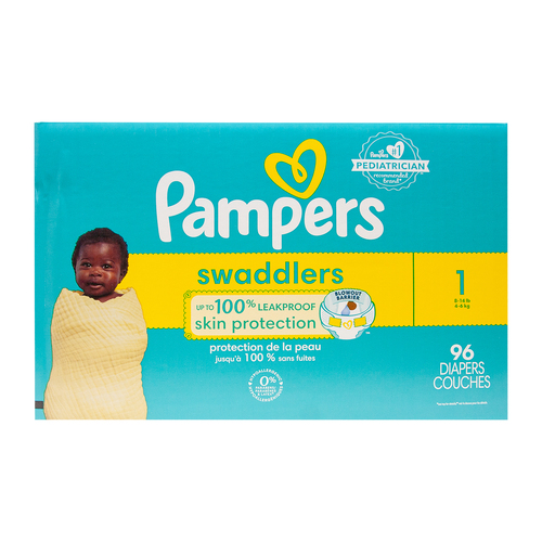 Buy Pampers Swaddlers Diapers Size 1 96 Count | Foodland