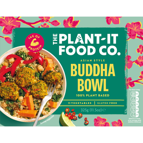 Plant It Frozen Buddha Bowl Asian Style