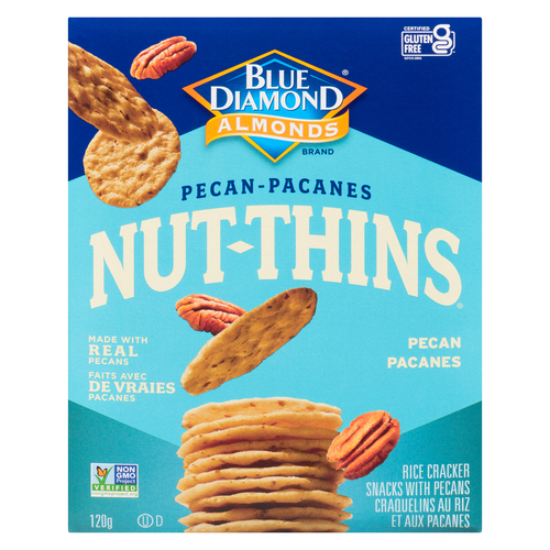 Buy Blue Diamond Gluten-Free Rice Crackers Nut Thins Pecan 120 g | FreshCo
