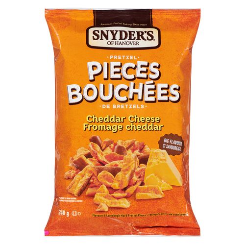 Snyder's Of Hanover Cheddar Cheese Pretzel Pieces