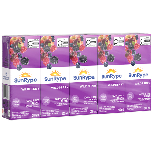 SunRype Wildberry Juice Boxes