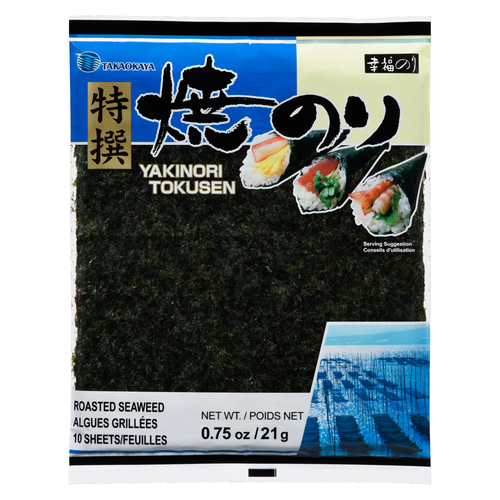 Buy Takoakaya Yakinori Tokusen Roasted Seaweed 21 g | Foodland
