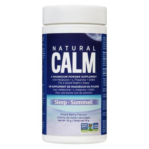 Buy Natural Calm Magnesium Powder Supplement Sleep Mixed Berry 113 g ...
