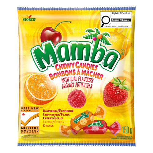 Mamba Assorted Fruity Chewy Candies