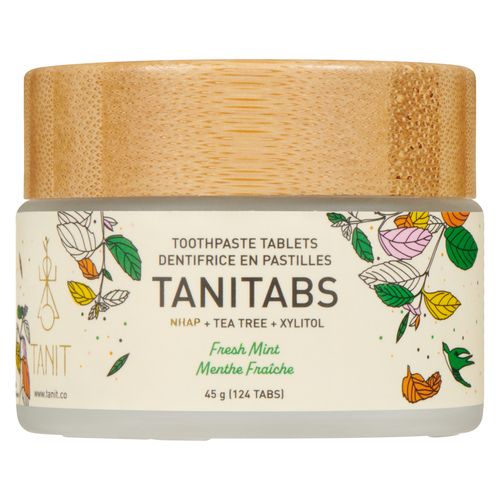 Buy Tanit Tanitabs Toothpaste Tablets Fresh Mint 45 g | IGA