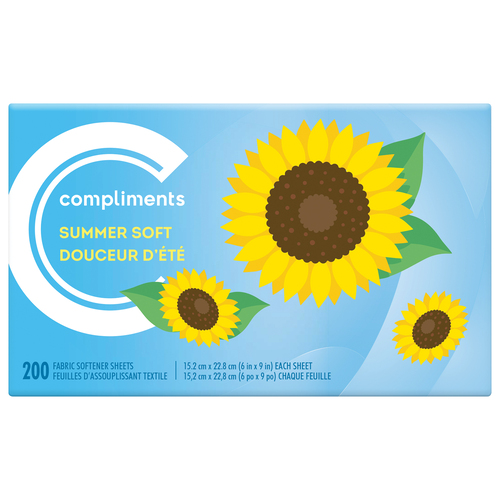 Compliments Fabric Softener Summer Soft