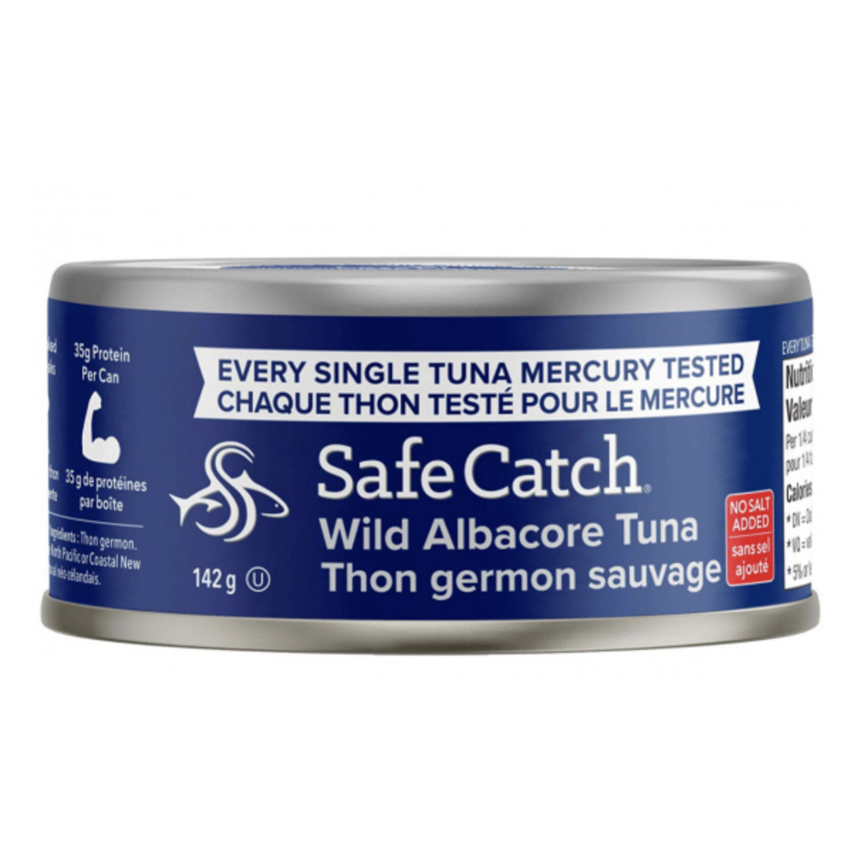 Safe Catch Wild Albacore Tuna Salt Added