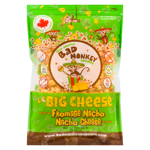 Buy Bad Monkey Popcorn Le Big Cheese 300 g | Sobeys Inc.