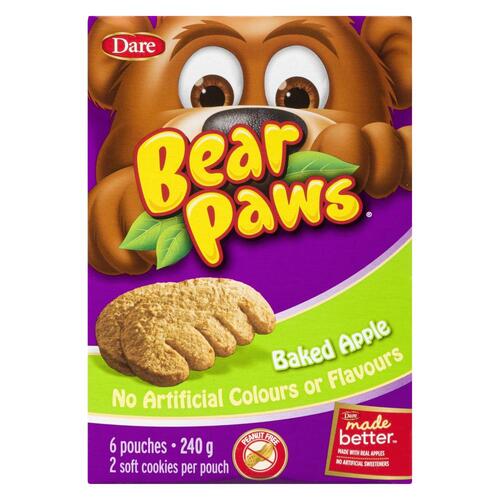 Dare Bear Paws Peanut-Free Cookies Banana Bread